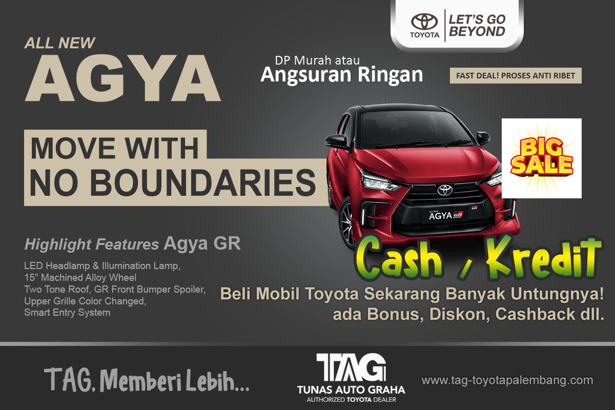 Toyota Agya Palembang Diskon 2024